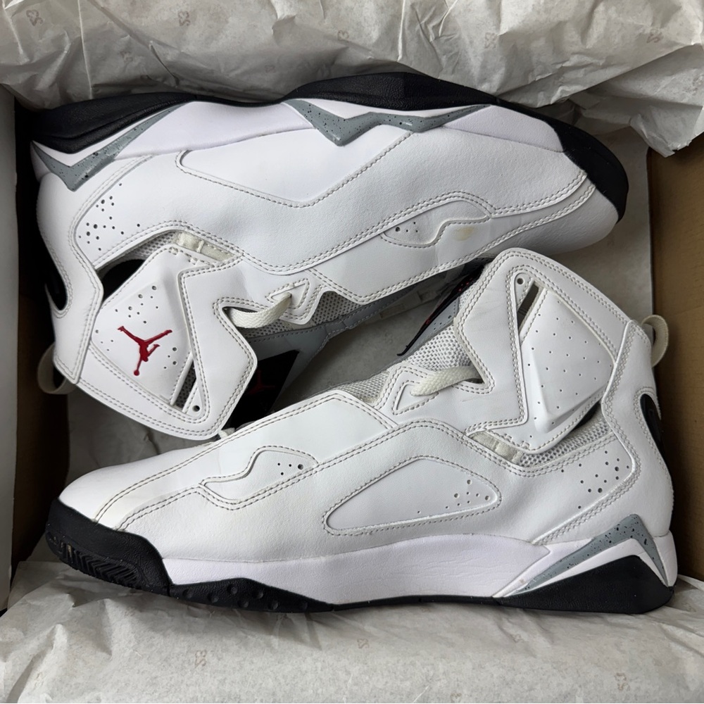Jordan True Fight Size 11 Men Shoes 342964 104 Athletic Sneakers White
